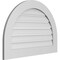 Ekena Millwork Round Top Surface Mount PVC Gable Vent: Functional, w/ 3-1/2"W x 1"P Standard Frame, 34"W x 24"H GVPRT34X2401SF - alternate 4